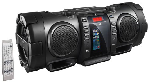 JVC RV-NB100B 40W Negro Sistema de Audio para el hogar - Microcadena (Negro, 1 Discos, 40 W, 8 cm, 13 cm, FM)