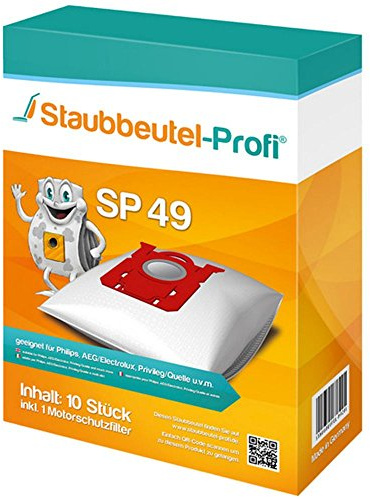 10 Staubsaugerbeutel geeignet für AEG UltraSilencer USENERGY, USENERGY+, Öko USGREEN, UltraSilencer USALLFLR+ von Staubbeutel-Profi® kompatibel mit Swirl E82 / PH86 / PH96 / VO75