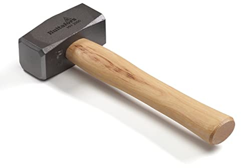 Hultafors Fäustel MH 2000, 843302, Stahlfäustel mit Hickorystiel 2250g inkl. Stiel