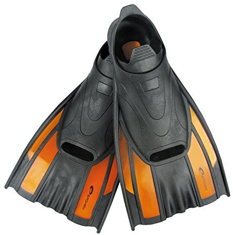 SPOKEY Schwimmflossen Sarritor 85317, schwarz/orange, XXS