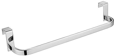 Kibath L322294 Toallero Mueble de baño (36cm). Sin taladros, Fabricado en Acero Inoxidable con Acabado Cromo Brillo