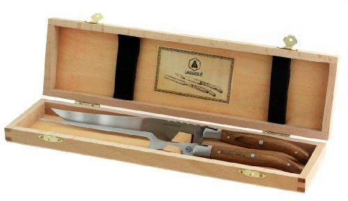 Laguiole Tranchierbesteck Set in Holzbox