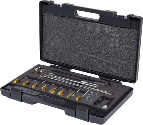 KS Tools 152.1370 Kit de nettoyage de puits d'injection - Simple | Kit de nettoyage de puits d'injection, 23 pièces