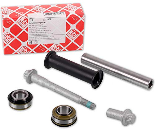 febi bilstein 21402 Achskörperlagersatz inkl. Hülse und Abstandsrohr, 1 Stück | Kompatibel mit: MERCEDES-BENZ A-CLASS