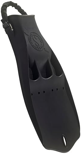 SCUBAPRO Jet Diving Fin with Spring Heel Strap (Black, 2XL)