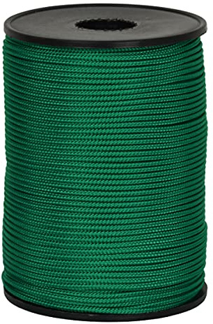 Corderie Italiane 6005957-00 Construcción Cuerda De Seguridad, 2.0 Mm-200 Mt, Verde