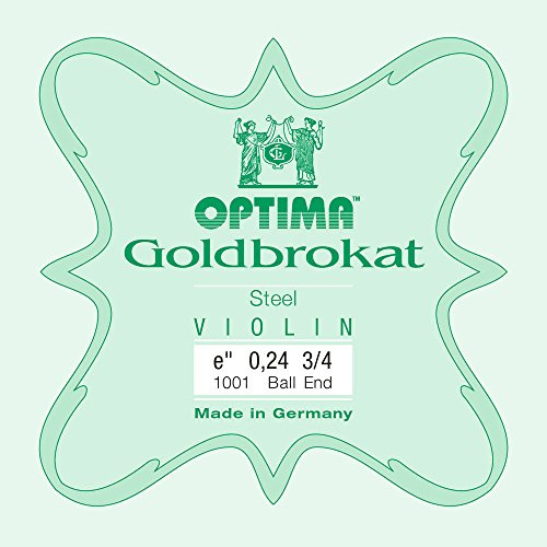 Optima Cordes pour violon brocart doré 3/4 E 0,25 K léger
