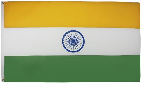 AZ FLAG Indisk flagga 150 x 90 cm - Indisk flagga 90 x 150 cm - flaggor
