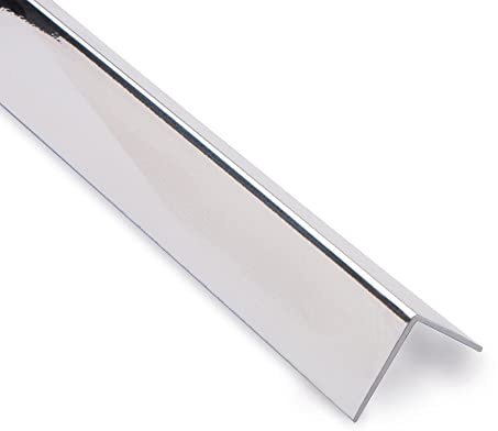 Chrome/Silver External Corner Trim - Decorative Bathroom Cladding Corner Trim - 2m x 1 Pack