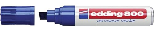 Edding 800 4-800-1-1003 Permanentmarker blue waterproof: Ja