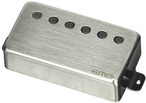 EMG 66-N E-Gitarren Humbucker Tonabnehmer Edelstahl Brushed chrome