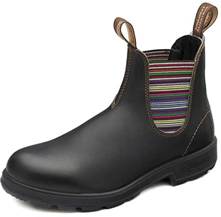 Blundstone Unisex-Erwachsene Original 500 Series Chelsea Stiefel, Stout Brown / Stripes, 42.5 EU (8.5 UK)