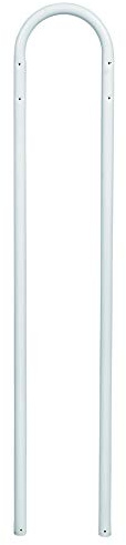 MEFA P22090 Letter Box Stand RAL 9016 for MEFA Post Boxes Postbox Frame White