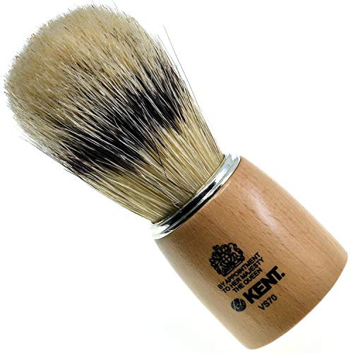Kent Large Wooden Bristle Shaving Brush Large - Wood - VS70 (PACK OF 1)