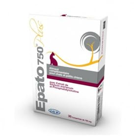 DRN Epato 750 - Diätergänzungsfuttermittel für KATZEN - 30 Tabletten