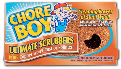 Chore Boy Copper Scouring Pad-2ct