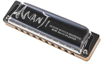 Suzuki M-20C-C Manji 10-Loch diatonische Mundharmonika Country Tuning C