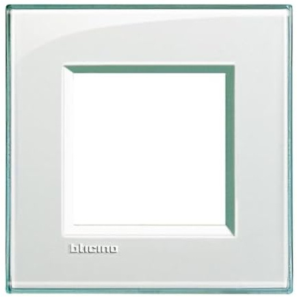 Bticino Livinglight Lna4802Ka - Ll-Placa 2M Aguamarina