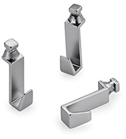 Naber Alto Haken-Set, edelstahlfarbig