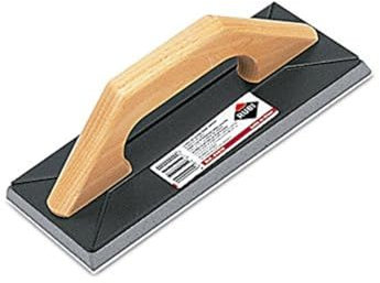 RUBI 65970 | Wooden Handle Rubber Grout Float | for Grouting Ceramic Tiles | Ideal for Filling Joints up to 3 mm Wide | Rubber Grout Float SuperPro