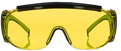 Allen Company Safety Glasses - Ballistic Eye Protection for Men and Women - Shooting Accessories That Work with Prescription Glasses - ANSI Z87.1 Impact Resistance - Amber