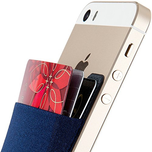 Card Holder, Sinjimoru Stick-on Wallet functioning as iPhone Wallet Case, iPhone case with a card holder, Credit Card Wallet, Card Case and Money Clip. For Android, too. Sinji Pouch Basic 2