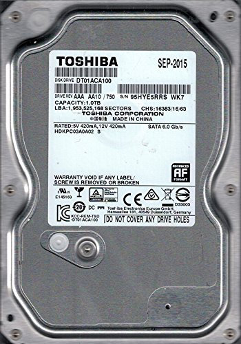 Toshiba DT01ACA100 AAA AA10/750 1TB