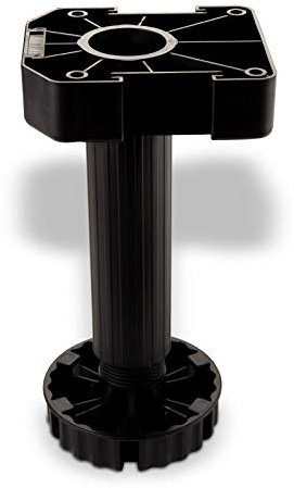 SOTECH 40er Set Möbelfuß Sockelfuß Stellfuß 185 mm verstellbar