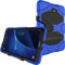 TECHGEAR Schutzhülle für Samsung Galaxy Tab A 10.1 Zoll 2016-2018 (SM-T580 Serie) Heavy Duty Robuste Schutzhülle Design mit abnehmbaren Ständer Schule, Kids, Bauunternehmer Fall - Blau