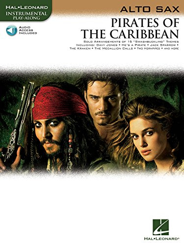 Pirates of The Caribbean (Fluch der Karibik) - Play-Along Alto Sax - Altsaxophon Noten [Musiknoten]