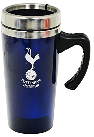 Tottenham Hotspurs Travel Mug Plastic Football Fan Official Gift Tea Coffee