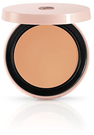 Collistar Fondotinta Compatto Crema-Polvere, n. 2 Rosa cipria, Fondotinta opacizzante waterproof, SPF 10, Texture compatta in crema, coprenza medio-alta, Per tutti i tipi di pelle, anche miste, 8 g
