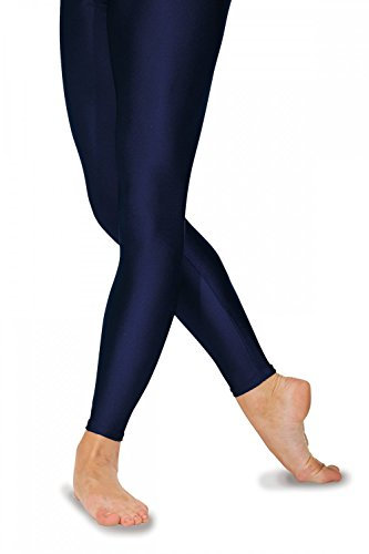 Roch Valley FLST Ballett Strumpfhosen ohne Fußteil aus Lycra Marineblau 2 (134-140cm)
