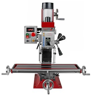 PAULIMOT Bohr-/Fräsmaschine F207-V mit Kugelumlaufspindeln und deutschem Motor