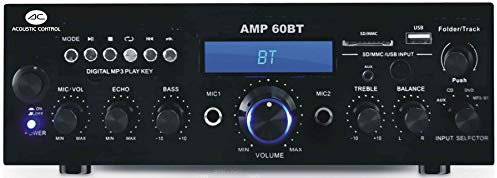 ACOUSTIC CONTROL AMP60BT AMPLIFICADOR HI-FI USB/MP3/BT/FM/REC
