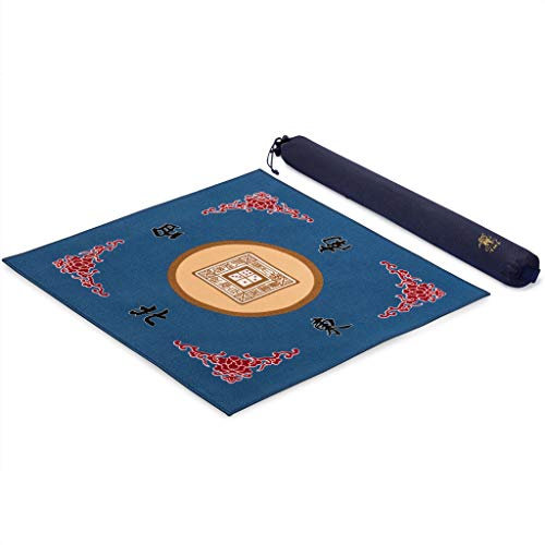 Yellow Mountain Imports Tapis de Table pour Mahjong, Poker, Jeux de Cartes, Jeux de Plateaux, Jeux de Tuiles et Dominos - 79 Centimètres