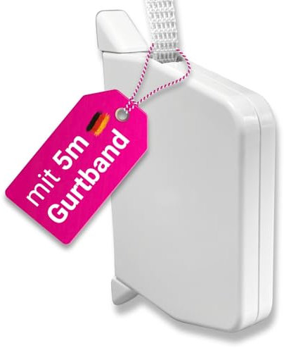 Rolladen Gurtwickler Aufputz mini schwenkbar inkl. Abdeckkappen und Gurtband 14mm Gurtbreite für Rollladen Aufputzwickler Aufwickler - Lochabstand von 153mm [418]