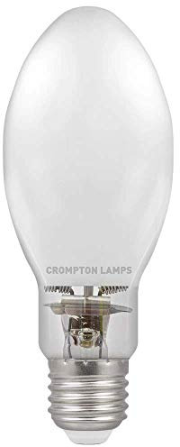 Crompton Lamps HID Elliptical 70W ES-E27 Son 4100K Cool White Diffused 6300lm ES Screw E27 Metal Halide Light Bulb