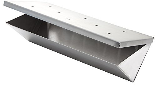 Allgrill® Scatola da fumo/Smokerbox per trucioli di legno in acciaio inox