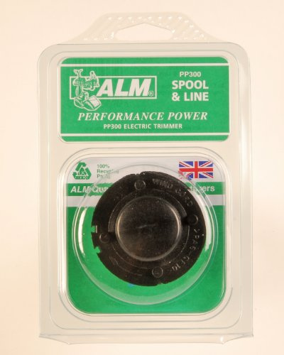 5 x ALM PP300 Spool and line suitable for MacAllister, Grizzly, Earthwise, Bahr, Wizard and other makes see description for full list fo suitable makes and models