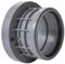 HT-Flansch-Adapter für Gussreinigungen DN 110 x 110, inkl. Dichtring