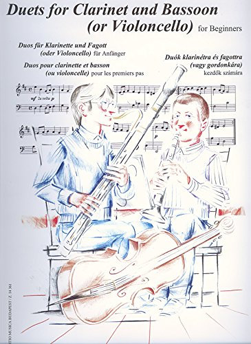 DUOS FUR KLARINETTE UND FAGOTT (ODER VIOLONCELLO)