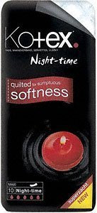 Kotex Maxi Night Time Sanitary Towels 4x10 Pack