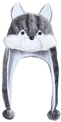 W WIDMANN MILANO Party Fashion - Tiermütze, Party Animals, Stoffhut, Plüschhut, Tierkostüm