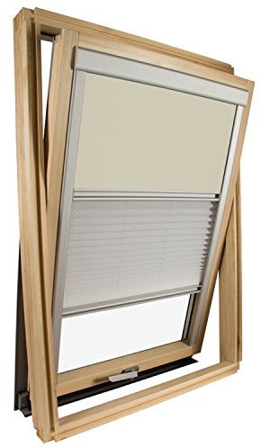 Store Duo Beige Compatible Velux ® - 4 ou 606 ou S06'