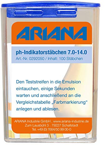 Ariana – PH Ersatz Teststreifen 100 Stück