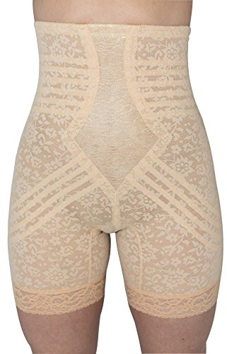 Rago Style 6207 - High Waist Oberschenkel Slimmer. Keine Top Roll, beige, XXX-Large