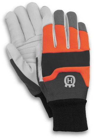 Husqvarna 579 38 02-12 Sicherheitshandschuh Grau, Orange, Leder, Kunstleder, Neopren, 1 Stück (Grau, Orange, Leder, Kunstleder, Neopren, Spezifisch, 1 Stück, 2 Stück)