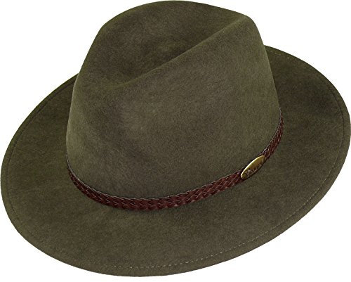 rollbarer Hut in 3 Farben, Kopfgroesse: 56, Schlamm