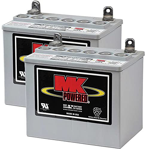 2 X MK Power Gel Mobility Scooter Batteries 12V 30Ah